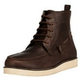 thumbnail image 1 of LIBERTYZENO Mens Cow Hide Casual High Neck Shoes, Brown, 1 of 5