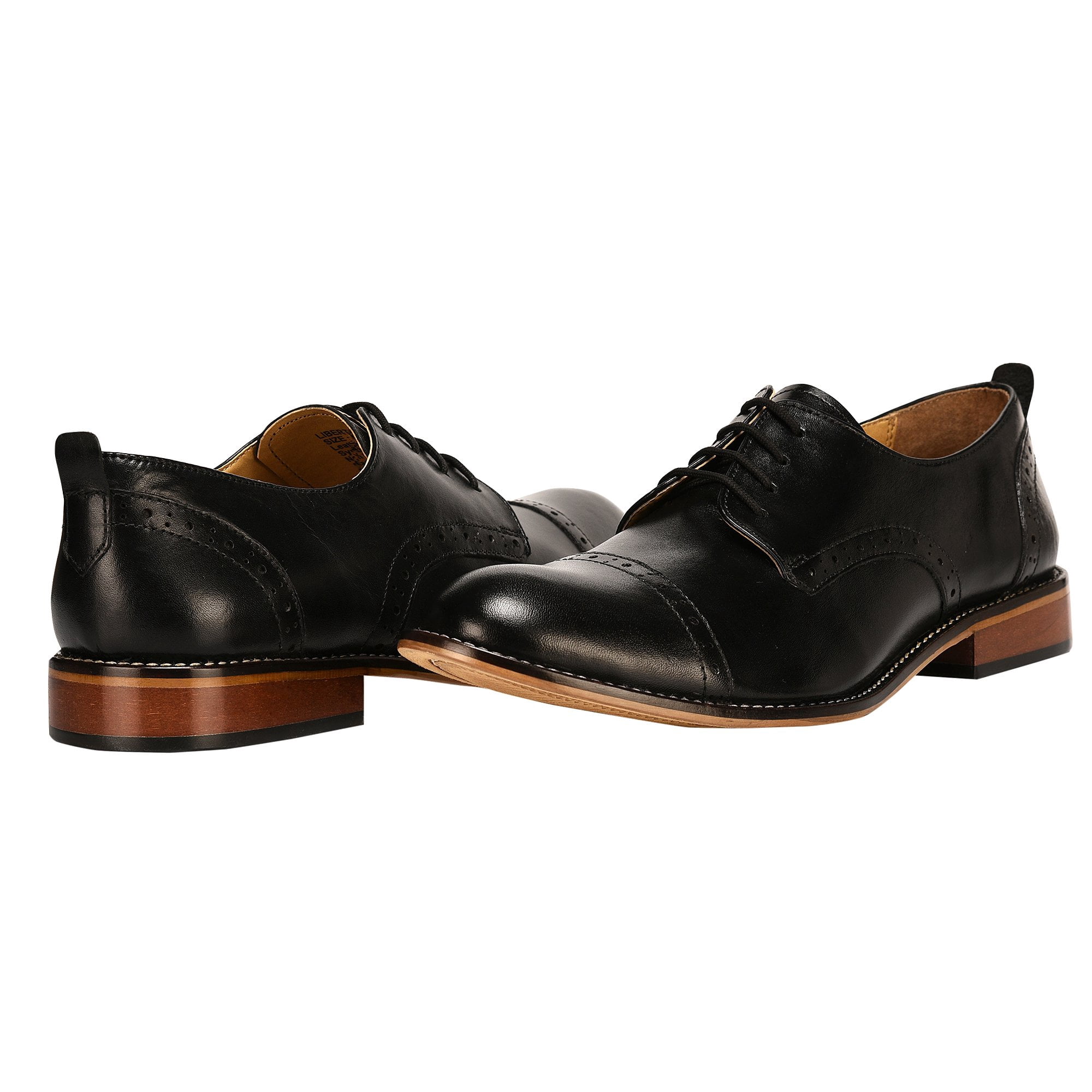 LIBERTYZENO Mens Formal Leather Oxford Style Dress Shoes  display picture 1