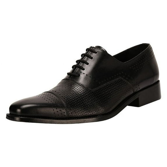 LIBERTYZENO Mens Formal Leather Oxford Style Dress Shoes