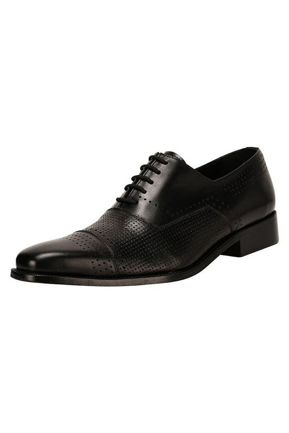 Mens Formal Leather Oxford Style Dress Shoes
