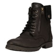 thumbnail image 1 of LIBERTYZENO Mens Genuine Cow Leather Winter Boots, Black, 1 of 6