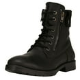 thumbnail image 1 of LIBERTYZENO Mens Genuine Cow Leather Winter Casual Boots, Black, 1 of 6