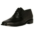 thumbnail image 1 of LIBERTYZENO Mens Genuine Handmade Leather Wingtip Design Dress Shoes, 1 of 4