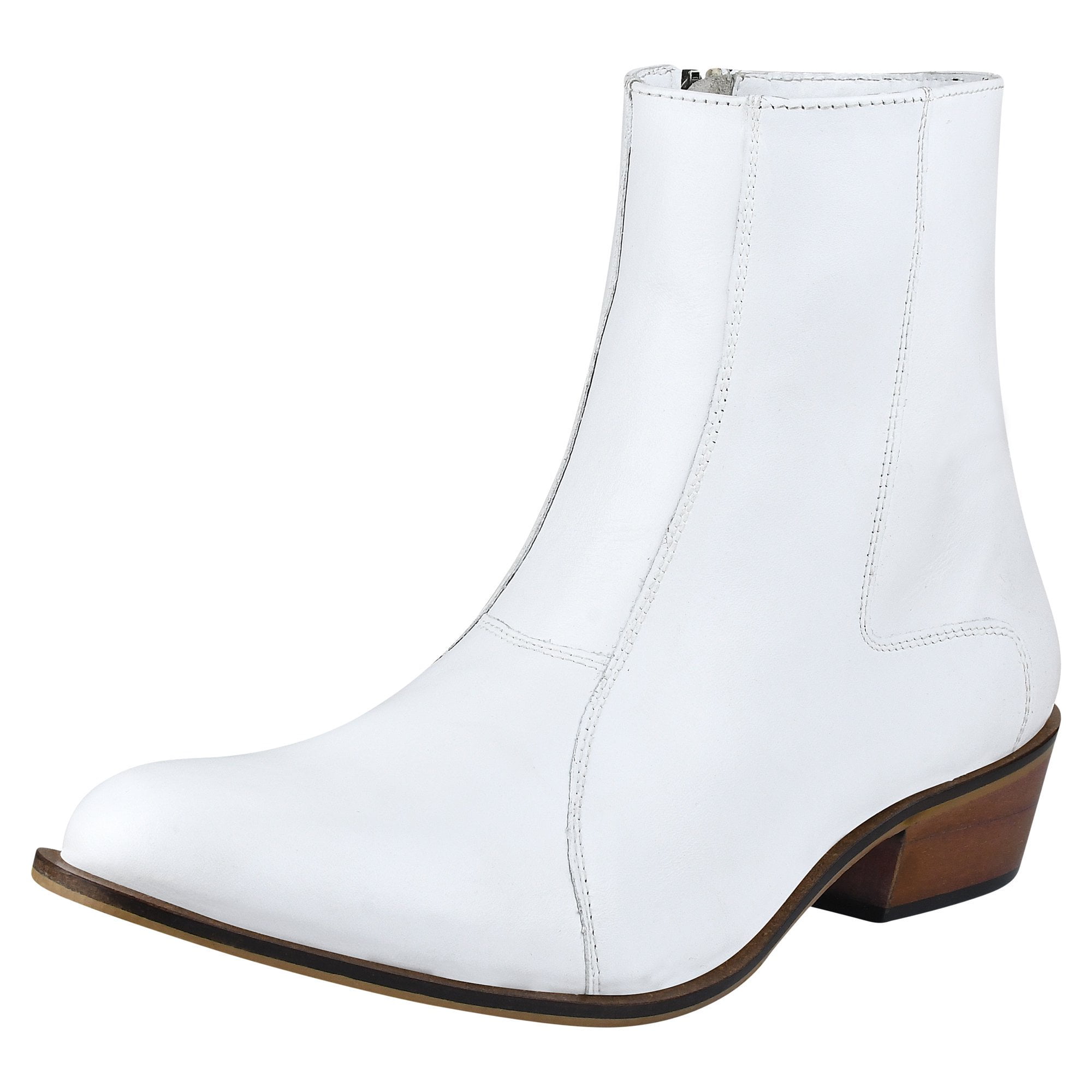 mens white dress boots