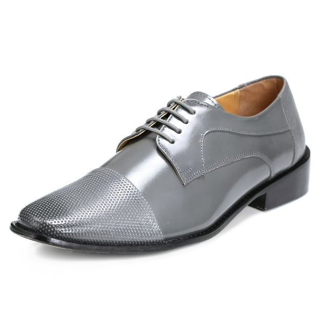 LIBERTYZENO Mens Genuine Leather Male Oxford Style Lace Up  display picture 1