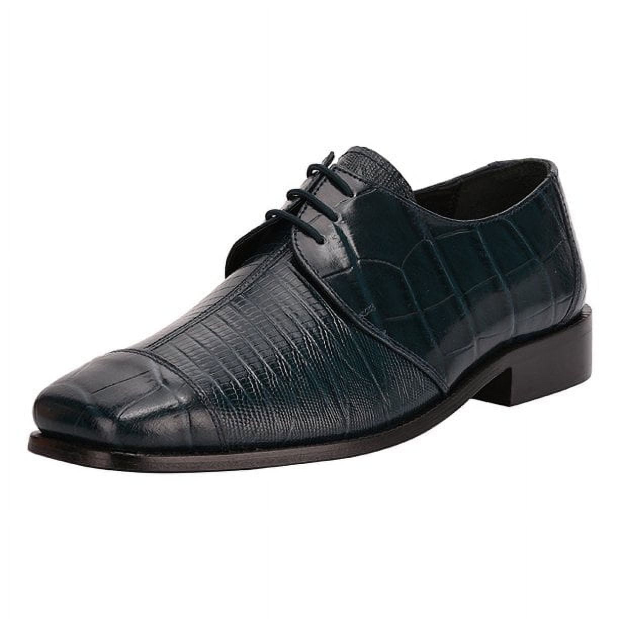 LIBERTYZENO Mens Genuine Leather Male Oxford Style Lace Up Dress Shoes ...