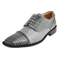 thumbnail image 1 of LIBERTYZENO Mens Oxford Formal Dress Shoes For Adult Male, Gray, 1 of 7