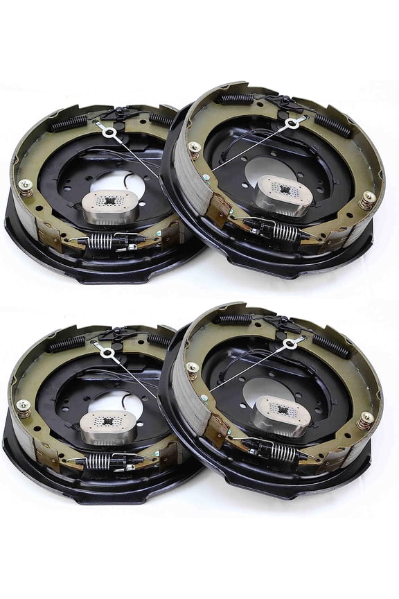 LIBRA 12" X 2" Self Adjusted Electric Trailer Brake Assembly 2 Pairs - 21006