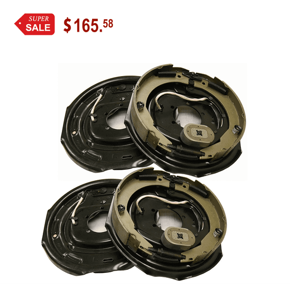 LIBRA 12" X 2" Trailer Electric Brake Assembly 2 Pairs- 21005