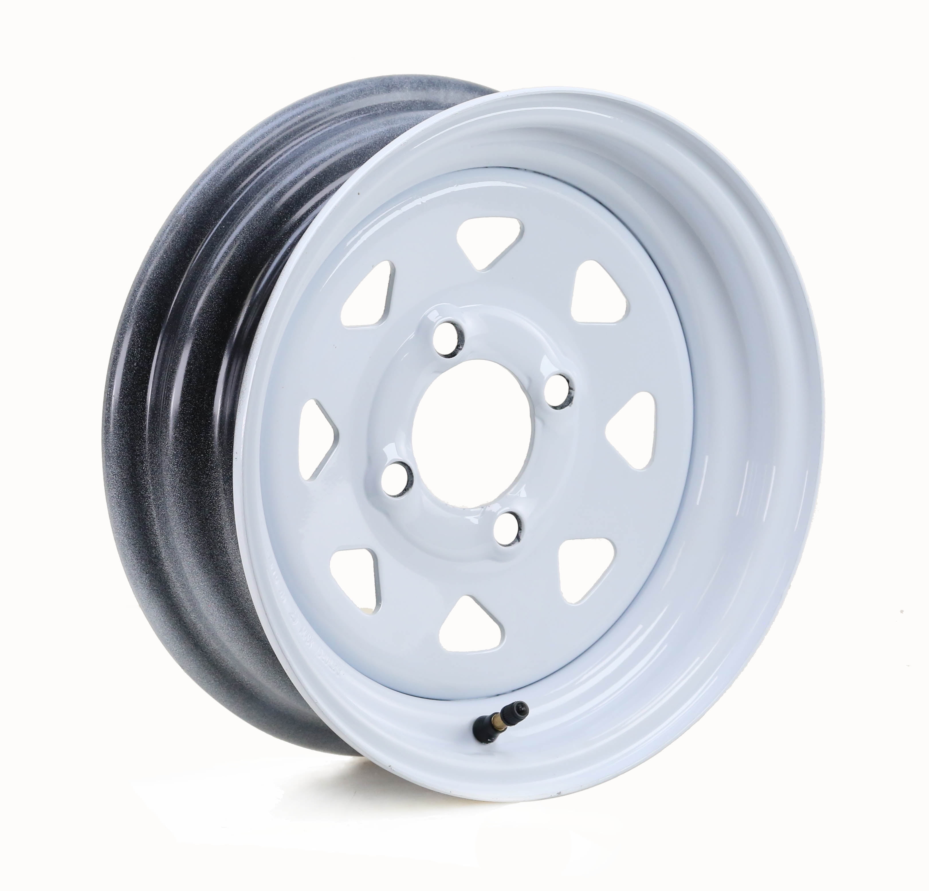 LIBRA 12 x 4 Trailer Wheel 4 Lug on 4