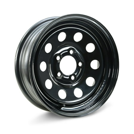 LIBRA 14 x 5.5 Trailer Wheel 5 Lug on 4.5" Bolt Pattern Black Mod -17023