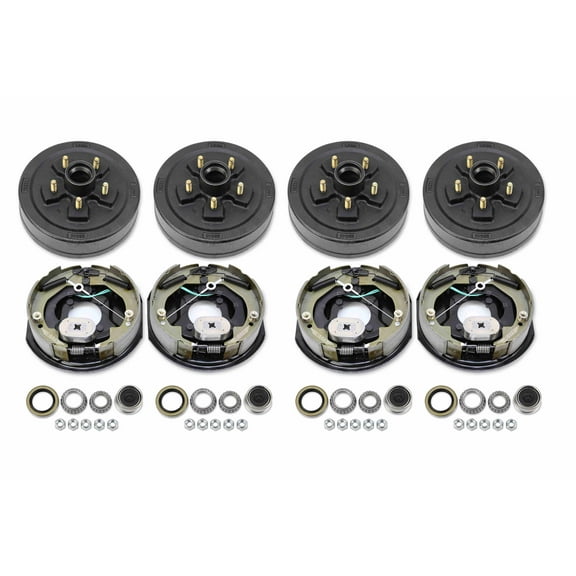 LIBRA: 10" x 2-1/4" Electric Brakes, Self-Adjusted, Front, for 3500 lbs Tandem Axles, 2 Pack