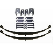 LIBRA 3500lb Single Trailer Axle Suspension Kit 1750lb Leaf Springs & Hanger Kit