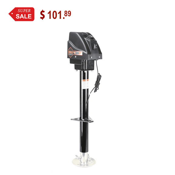 LIBRA 3500lbs Electric Power Tongue Jack for RV Trailer & Camper w/waterproof cover