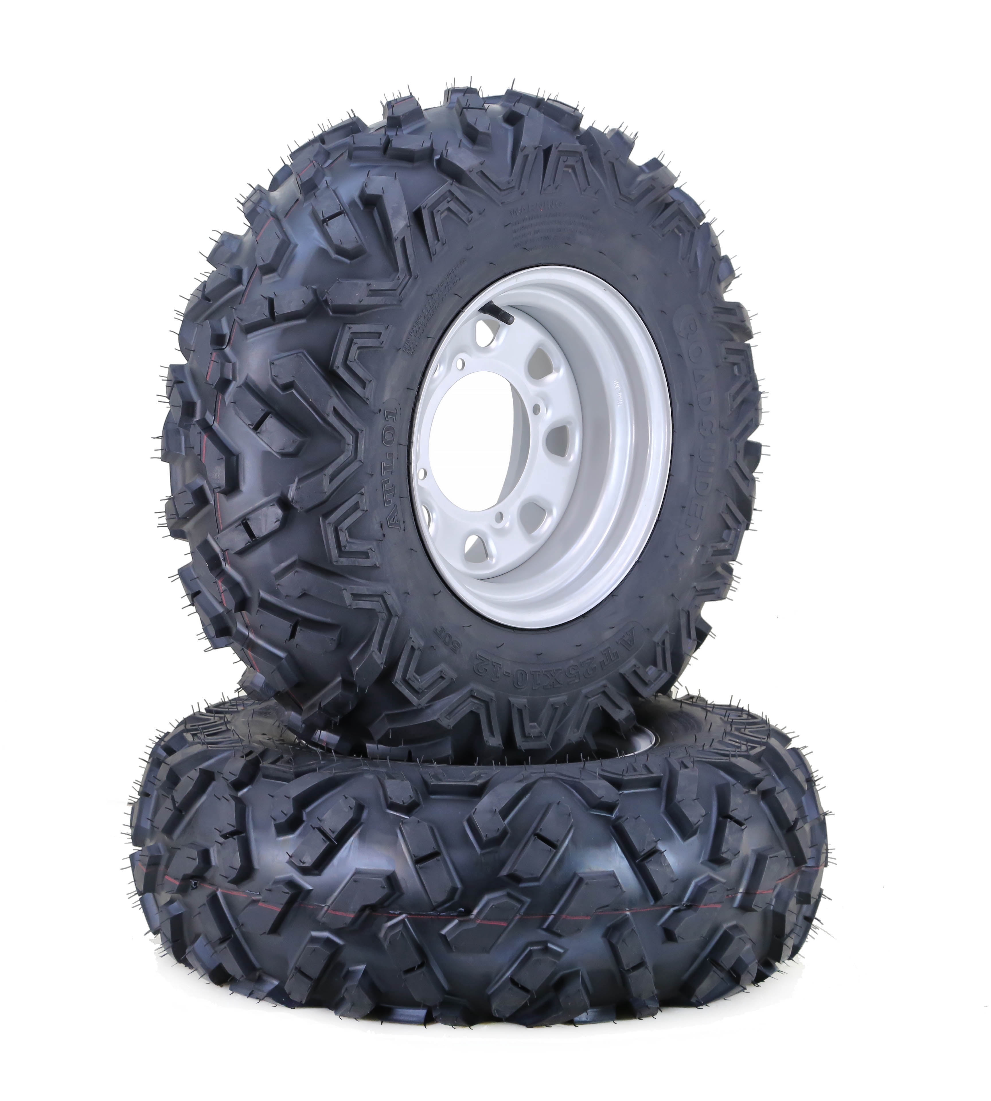 LIBRA ATV Tire & Wheel 26x11-12 6-Ply on 4 Lugs x 156 PCD 4+3 Offset ...
