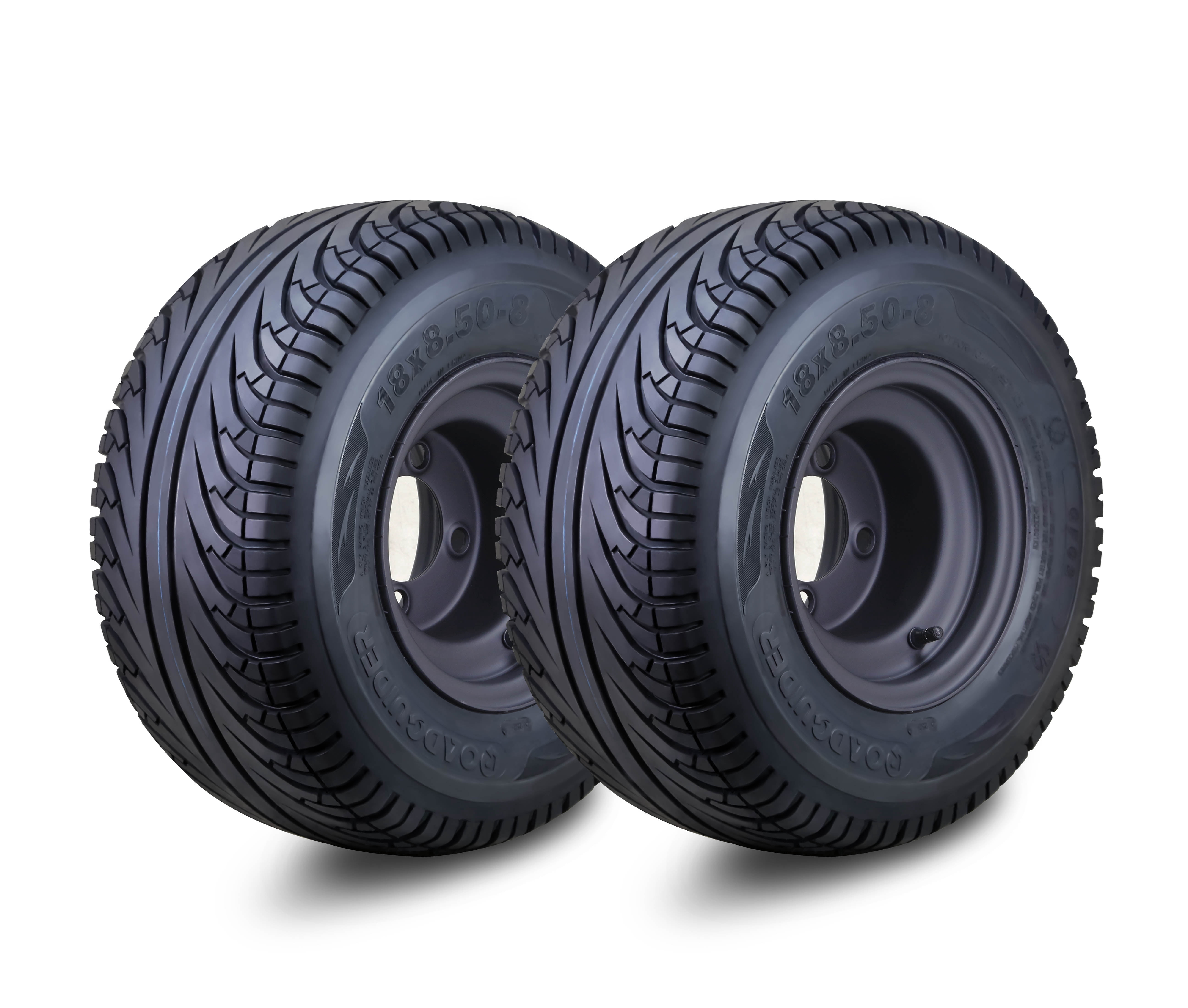 LIBRA Golf Cart Tire & wheel 18X8.5-8 4-Ply with 4 Lugs on 4