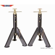 Set of 2 LIBRA HD Telescopic RV Stabilizer Jacks Stand 6000lbs Adjust 16"-30"