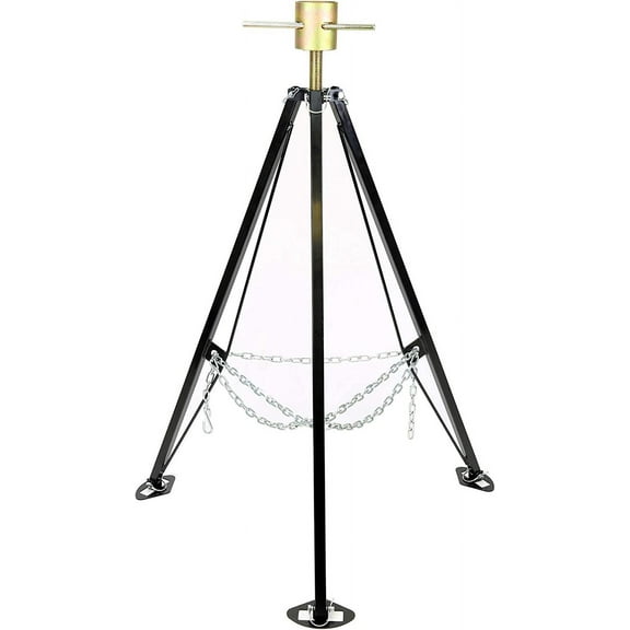 LIBRA King Pin Adjustable Tripod 5th Wheel Stabilizer Jack for RV Camper Trailer