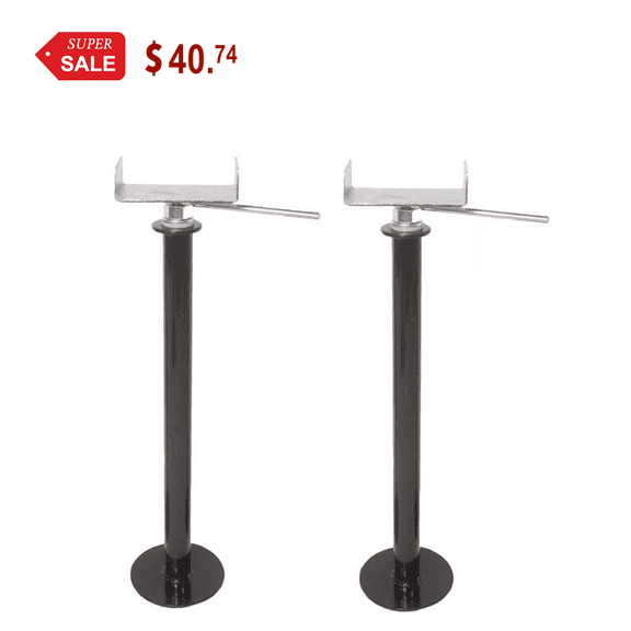 LIBRA RV Slide Out Stabilizer Jacks 5000lbs Adjust 16"-28" Set 2-26076