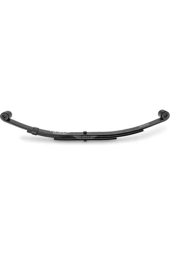 LIBRA Trailer Leaf Spring 3 Leaf Double Eye 1250lbs Cap for 2500lbs Axle