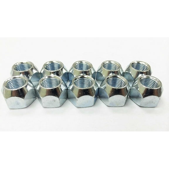 LIBRA Trailer RV 1/2 in 20 Cone Wheel Nuts, 10 Pieces