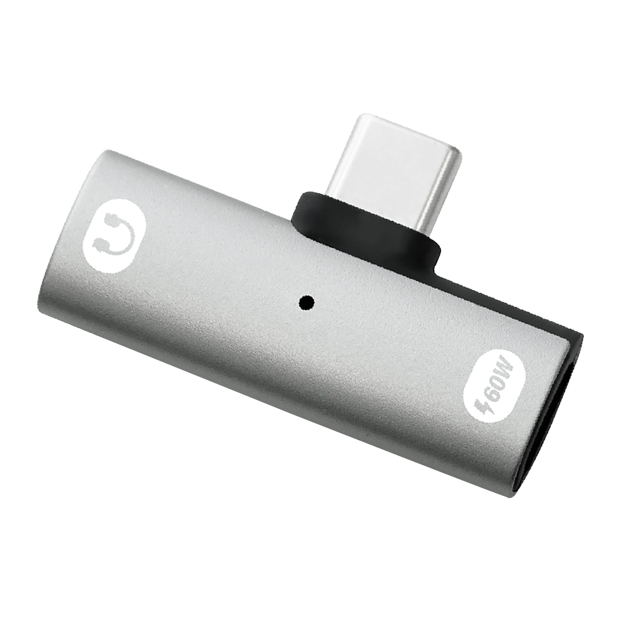 LBT 3.5-mm to USB-C Headphone Jack Adapter with 60-Watt PD Charging USB-C Port