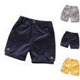 thumbnail image 1 of LIBRCLO Boys Cargo Shorts Size 2 Years Elastic Waist Thin Durable Quick Dry Athletic Shorts with Multiple Pockets Navy, 1 of 4
