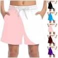 thumbnail image 1 of LIBRCLO Kids Swim Trunks Boys Quick Dry Shorts Boys Swim Trunks Summer Hawaiian Beach Board Shorts Patchwork Color Bathing Suits Size 8-9Years Pink, 1 of 9