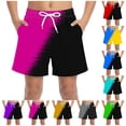 thumbnail image 1 of LIBRCLO Kids Swim Trunks Boys Quick Dry Shorts Boys Swim Trunks Summer Hawaiian Beach Board Shorts Swimwear Patchwork Color Bathing Suits Size 6-7Years Hot Pink, 1 of 9