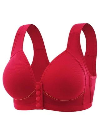 Daisy Bra, Full Coverage Sports Bras Front Snaps Seniors Front Closure Lisa  Charm Bras for Women Front Button Everyday Bras : : Clothing,  Shoes & Accessories