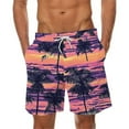 thumbnail image 1 of LIBRCLO Mens Beach Shorts Summer Hawaiian Prints Swim Trunks Quick Dry Board Shorts Swimwear Lightweight Bathing Suits Tropical Swimsuit with Pockets Multicolor XXL, 1 of 4