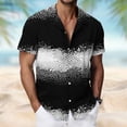 thumbnail image 1 of LIBRCLO Mens Casual Button Down Shirts Short Sleeve Fashion Sumtumn Hawaiian Printing Shirts Lightweight Quick Dry Board Tops, 1 of 8