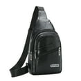 thumbnail image 1 of LIBRCLO Mens Crossbody Bags with Earphone Hole Casual Sling Shoulder Bags for Hiking Camping Cycling, 1 of 5