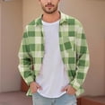 thumbnail image 1 of LIBRCLO Mens Shirts Long Sleeve Button Down Plaid Graphic Shirt Classic Fit Shirts for Work Casual, 1 of 5