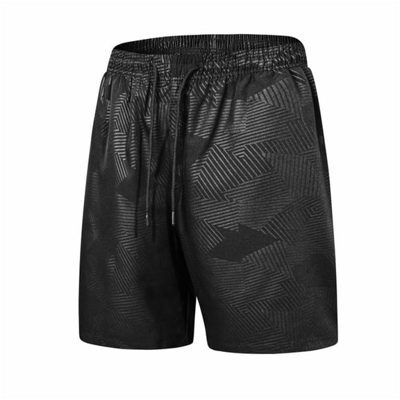 LIBRCLO Mens Shorts Elastic Waist Drawstring Solid Shorts Casual Comfy Fashion Beach Bottoms