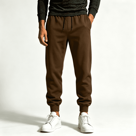 LIBRCLO Mens Sweatpants with Pockets Baggy Jogger Fleece Sweatpants Elastic Open Bottom Casual Athletic Sweat Pants