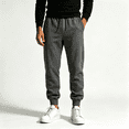 thumbnail image 1 of LIBRCLO Mens Sweatpants with Pockets Baggy Jogger Fleece Sweatpants Elastic Open Bottom Casual Athletic Sweat Pants, 1 of 8