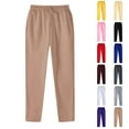 LIBRCLO Mens Sweatpants Open Bottom,Baggy Jogger Pants with Pocket