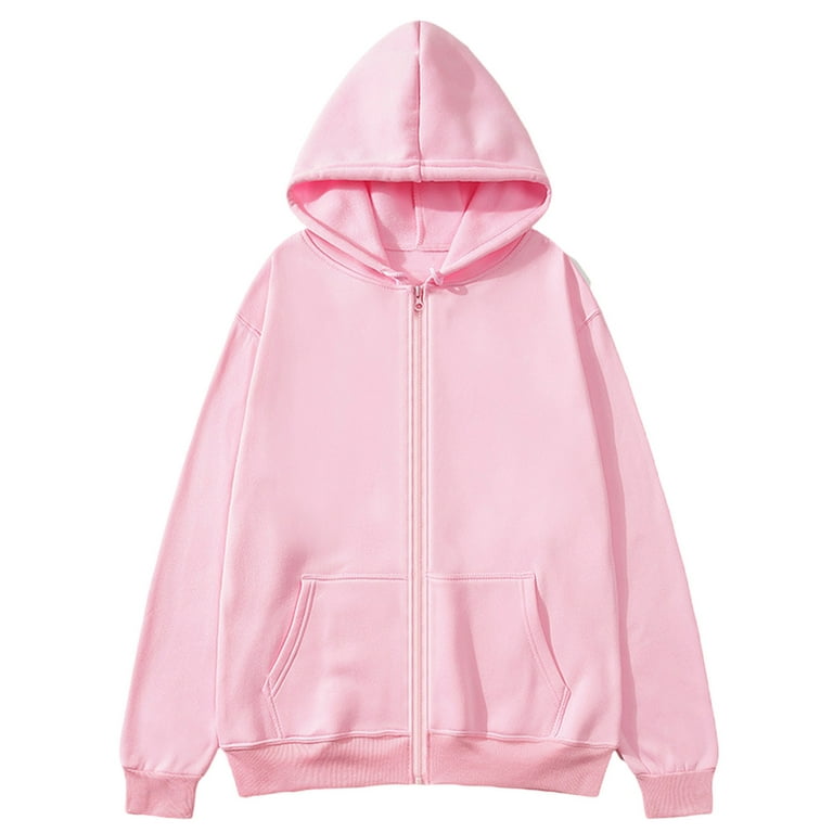 Pink zip hoodie mens hotsell
