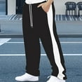 thumbnail image 1 of LIBRCLO Sweatpants for Men with Pockets Comfortable Sport Elastic Printed Fall Breathable Fashion Jogger Pants for Jogging,Workout,Running, 1 of 7