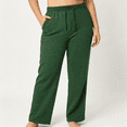 thumbnail image 1 of LIBRCLO Sweatpants for Women with Pockets, Fleece Baggy Sweatpants Casual Lounge Pants Elastic Waist Drawstring, 1 of 7