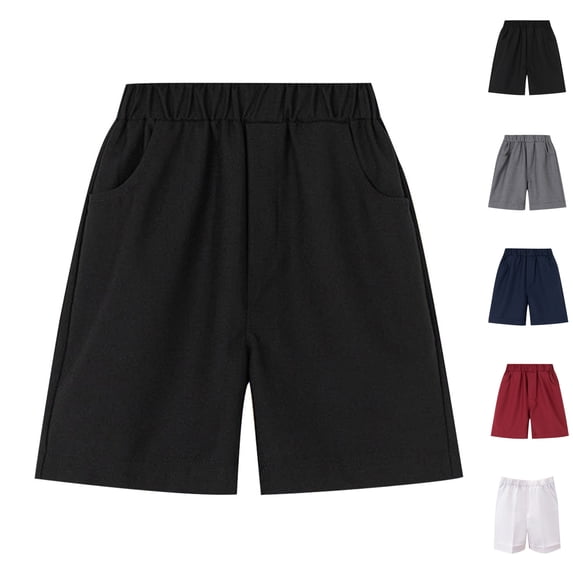 LIBRCLO Swim Trunks for Toddler Boys Thin Quick Dry Summer Board Shorts with Pockets Breathable Lightweight Beach Athletic Shorts Black 6 Years