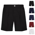 thumbnail image 1 of LIBRCLO Toddler Shorts for Boys Size 18-24 Months with Pockets Casual Plaid School Uniform Suit Shorts Black, 1 of 3