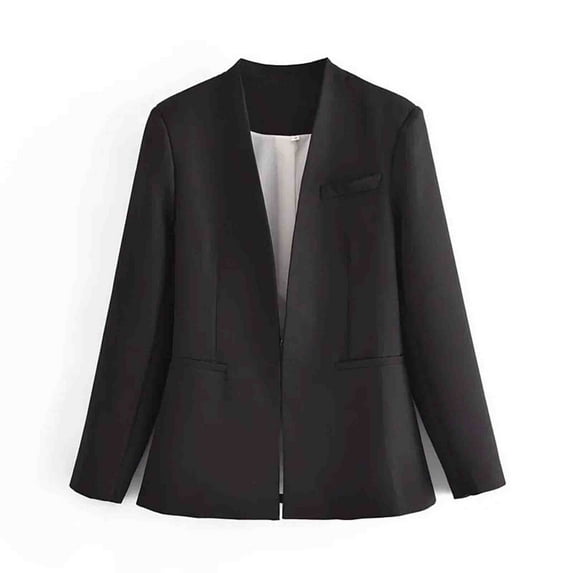 LIBRCLO Women Business Casual Blazer Jacket Long Sleeve, Professional Office Work Wear, Elegant Comfortable Fall Tops