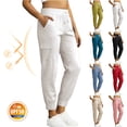 thumbnail image 1 of LIBRCLO Cargo Pants for Women UPF50+ Sun Protection Quick Dry Pants with Pockets Elastic Waist Casual Travel Hiking Summer Trousers, 1 of 8