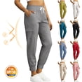 thumbnail image 1 of LIBRCLO Cargo Pants for Women UPF50+ Sun Protection Quick Dry Pants with Pockets Elastic Waist Casual Travel Hiking Summer Trousers, 1 of 8