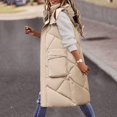 thumbnail image 1 of LIBRCLO Womens Puffer Vest Hooded Sleeveless Long Coat Quilted Casual Warm Winter Parka with Pockets, 1 of 5