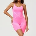 thumbnail image 1 of LIBRCLO Womens Shapewear Bodysuits Sleeveless Tummy Control Bodysuit Adjustable Shoulder Strap Tight Fitting Hip Lifting and Shaping Jumpsuits, 1 of 4