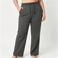 thumbnail image 1 of LIBRCLO Plus Size Sweatpants for Women with Pockets, Casual Lounge Pants Elastic Waist Drawstring Workout Baggy Sweatpants, 1 of 7