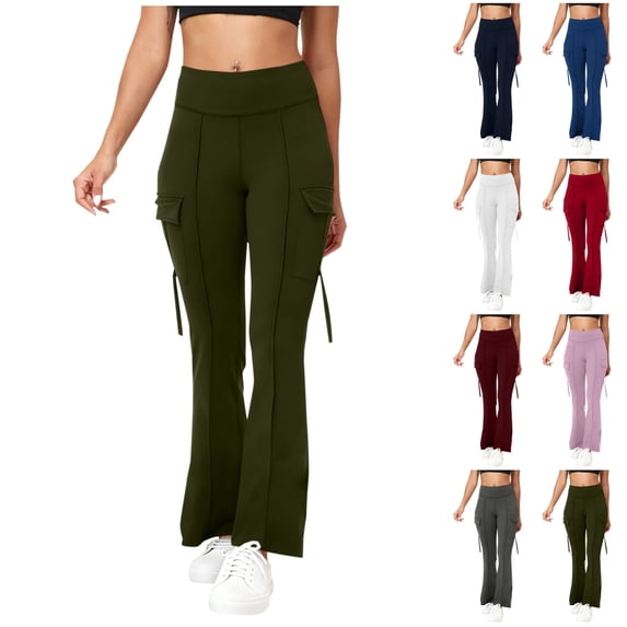 LIBRCLO Yoga Pants for Women High Waisted Workout Exercise Pants with Pockets Casual Sports Leggings